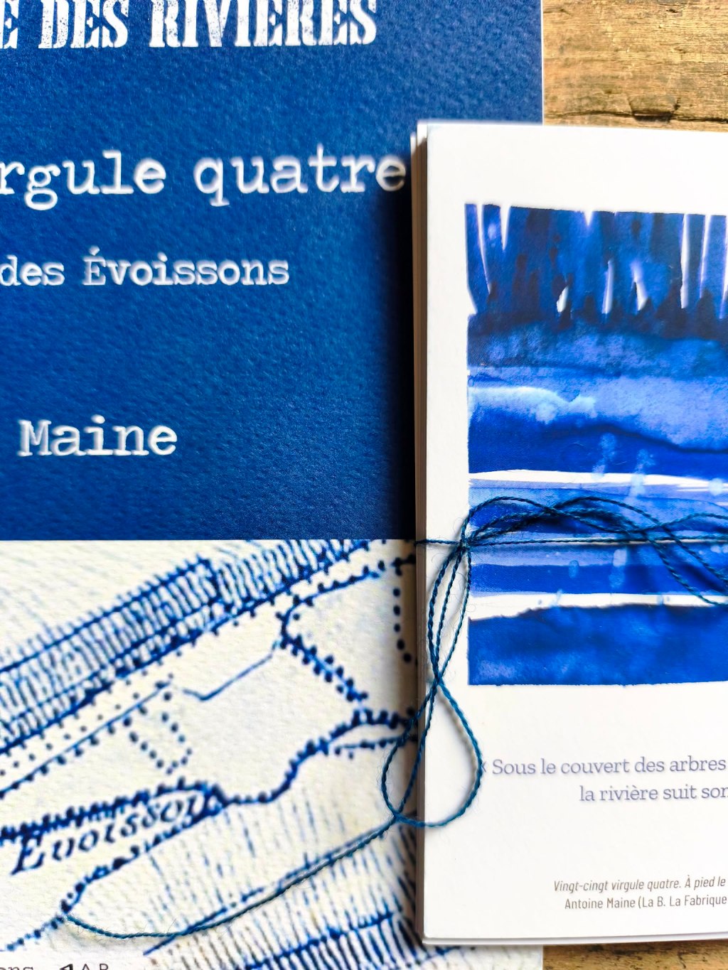 VINGT-CINQ VIRGULE quatre – à pied le long des évoissons – Antoine MAINE